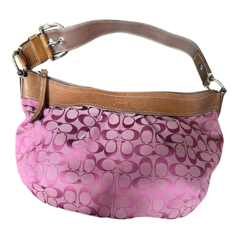 COACH Large F13741 Vintage Y2K Soho Hobo Shoulder Bag – Plum